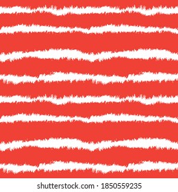 Orange Brush stroke fur pattern design for fashion prints, homeware, graphics, backgrounds
