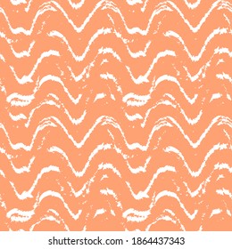 Orange Brush stroke fur pattern design for fashion prints, homeware, graphics, backgrounds