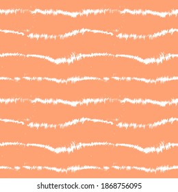 Orange Brush stroke fur pattern design for fashion prints, homeware, graphics, backgrounds