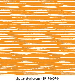 Orange Brush stroke fur pattern design for fashion prints, homeware, graphics, backgrounds