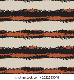 Orange Brush stroke fur pattern design for fashion prints, homeware, graphics, backgrounds