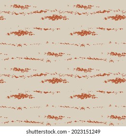 Orange Brush stroke fur pattern design for fashion prints, homeware, graphics, backgrounds