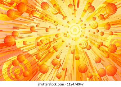 Orange Burst