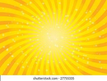 Orange burst