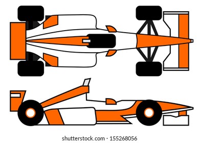Orange car