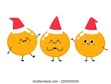 Orange cartoon vector. Orange character design. 