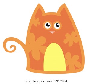 Orange cat from Hawaii