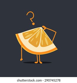 Orange character