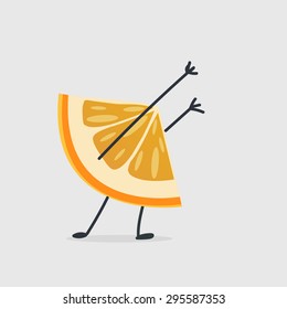 Orange character