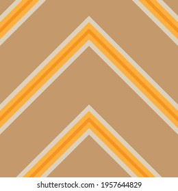 Orange Chevron diagonal rayado fondo de patrón sin costura adecuado para textiles de moda, gráficos