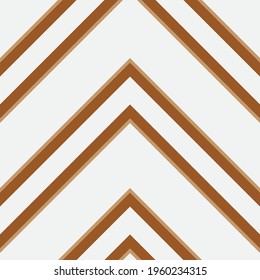 Orange Chevron diagonal rayado fondo de patrón sin costura adecuado para textiles de moda, gráficos