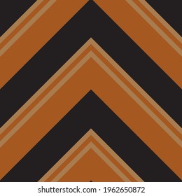 Orange Chevron diagonal striped seamless pattern background suitable for fashion textiles, graphics