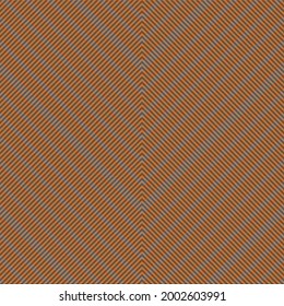 Orange Chevron Plaid Tartan textured seamless pattern design suitable for fashion textiles and graphics