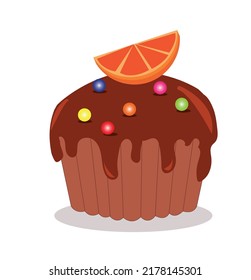 Bolas De Chocolate Naranja Delicioso Pastel