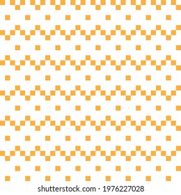 Orange Christmas fair isle pattern background for fashion textiles, knitwear and graphics