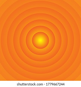 Orange circle abstract wave. perfect for pattern, graphic design, wallpaper, etc.