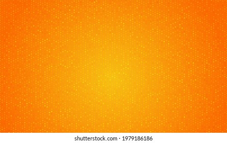 Orange circle dots pattern background