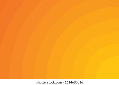 Orange circle geometric background vector illustration, web banner design, discount card, promotion, flyer layout, ad, advertisement, printing media.