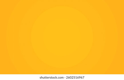 Orange circle gradient background. Vector Illustration.
