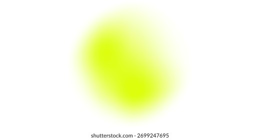 Gradación de ruido de gradiente de círculo naranja. Forma de malla de desenfoque de acuarela de color Abstractas sobre fondo blanco. Gradiente aura, grano neón blob con efecto de ruido
