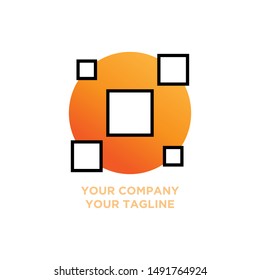Orange Circle Technology Logo for your company.