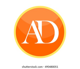 orange circle typography typeset typeface alphabet font image vector icon