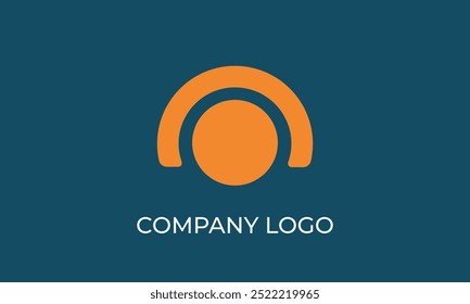 Orange circle Unique Logo Design: Stand Out with a One-of-a-Kind Brand Identity