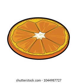 Orange citric fruit