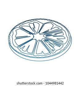 Orange citrus fruit