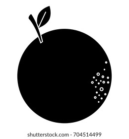 orange citrus fruit icon