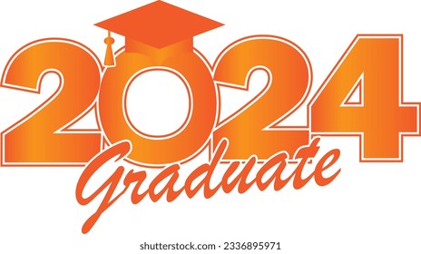 Orange Class of 2024 Graduate