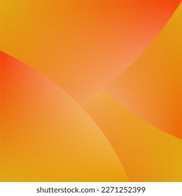 Orange color abstract background. Vector art, wallpapers and designs.