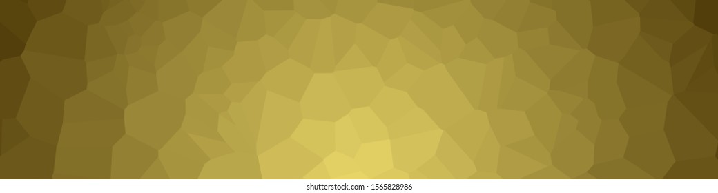 Orange Color Abstract trianglify Generative Art background illustration