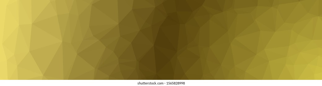 Orange Color Abstract trianglify Generative Art background illustration