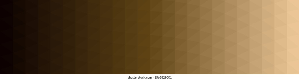 Orange Color Abstract trianglify Generative Art background illustration