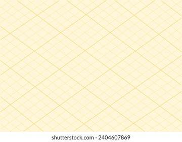 Textura de fondo de color naranja de las líneas geométricas como cuadrícula en vista de perspectiva