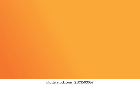 Orange color blurred gradient background illustration - Vector