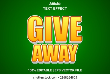 efecto de texto color naranja que se puede editar para la promoción.