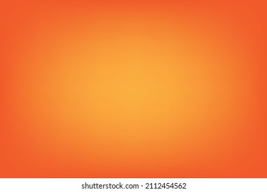 Orange color gradient abstract background for poster, cover, card, web