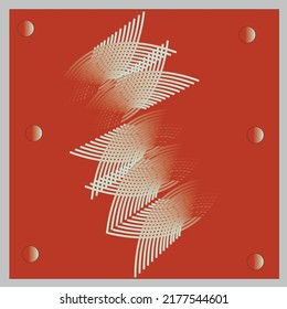 Orange color gradient abstract creative background design with editable eps