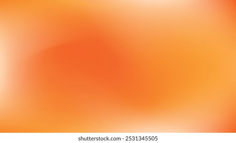 Orange color gradient background illustration Vector