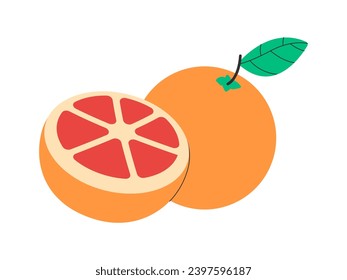 orange color grapefruit round shape health nutrition vitamin nature fruit fresh with sweet taste food