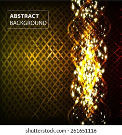 orange color Light Abstract Technology background for computer graphic website internet and business. text box. label. card. banner