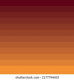 Orange color palette vector illustration.