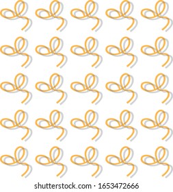 orange color patterns on a white background vector 