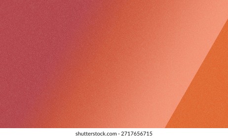 Fondo de textura granulada de Premium de color naranja, con gradiente de color ruidoso