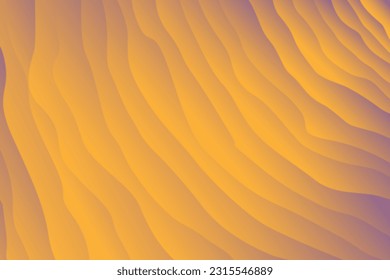 diseño de fondo de ondas de color naranja.