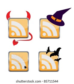 Orange Colored RSS Icon