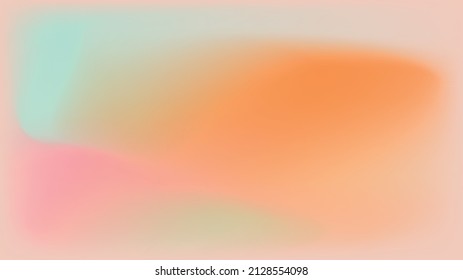 Orange Colorful wallpaper gradient. Gradient background material illustration