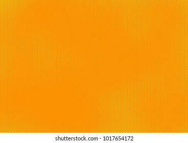 Orange comic pop-art halftone background vector